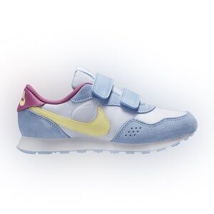 Nike Kids Light Blue, Pink & Yellow Velcro Casual Sneakers